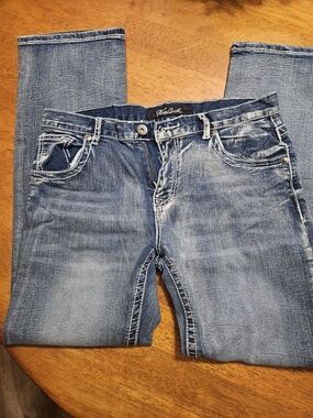 True Luck Faded Blue Men’s Jeans